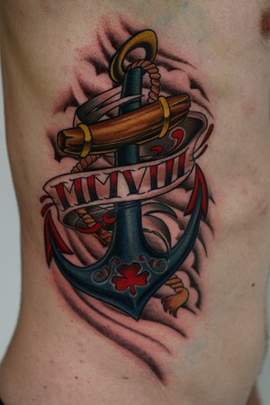 Tattoos - milley anchor - 36314